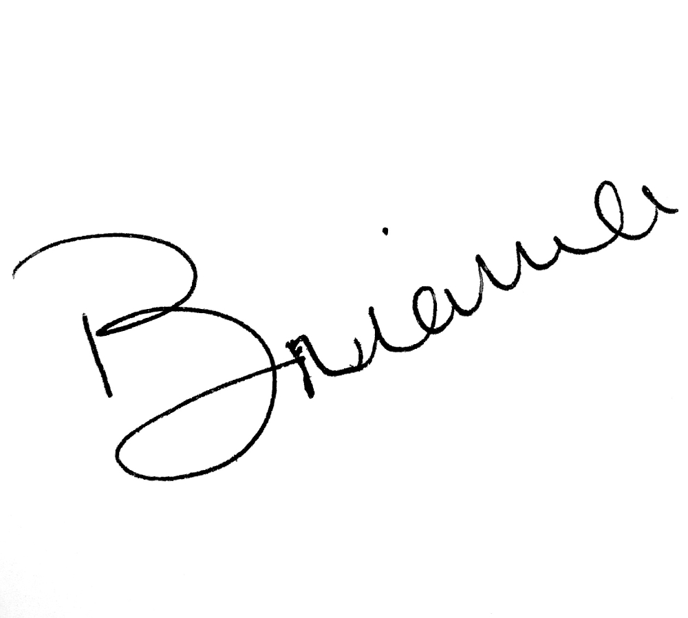 Brianna's signature