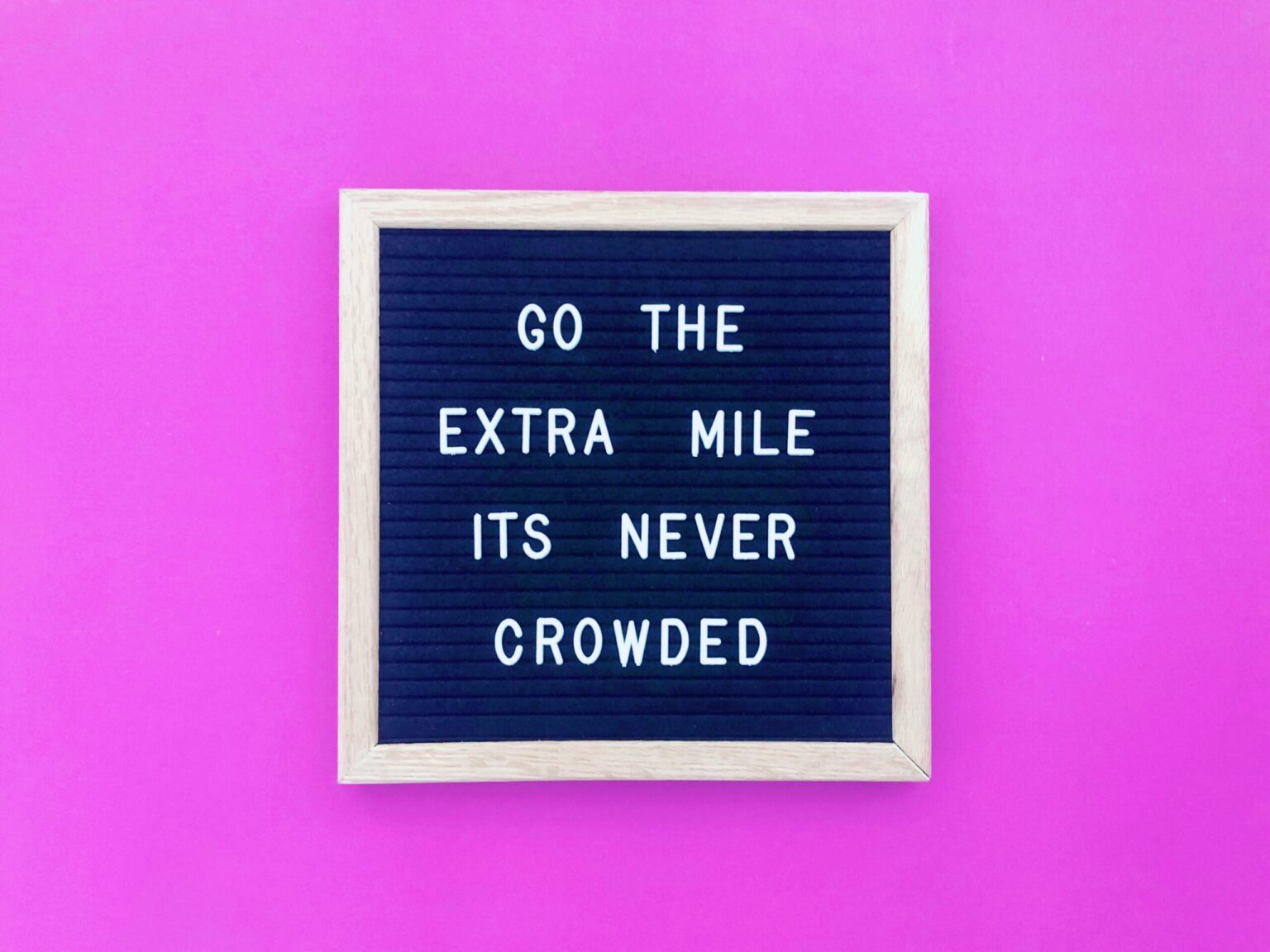 Going The Extra Mile on Social Media