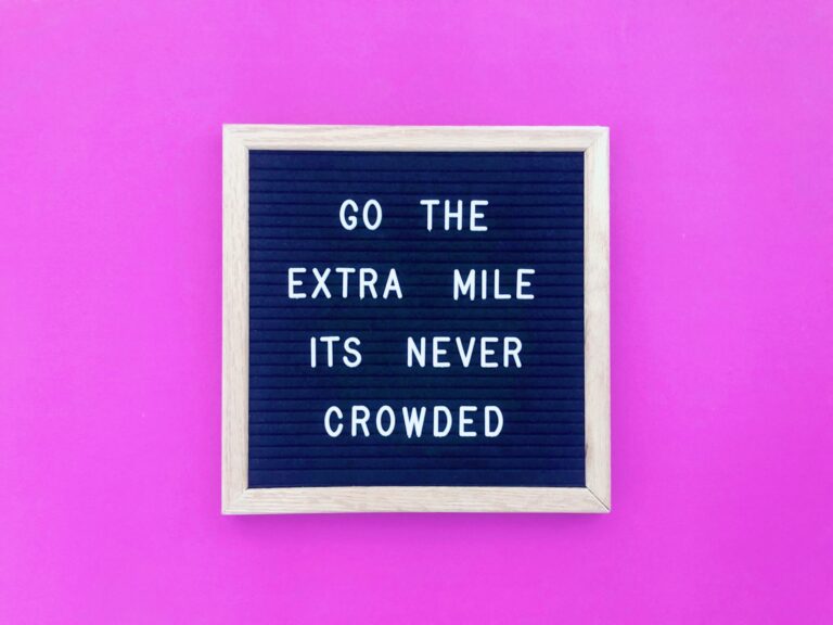 Going The Extra Mile on Social Media