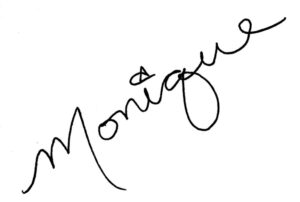 Monique's signature, Monique Mansour, signature