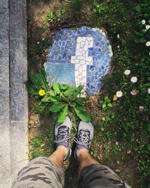 facebook, facebook logo, street art