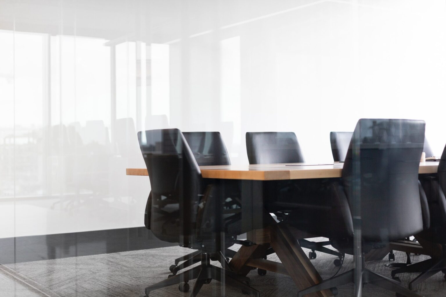 empty conference room